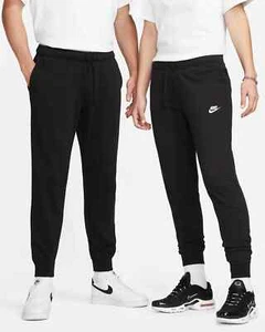 Nike Damen Sportswear Fleece mittelhohe Jogginghose in Schwarz Dri Fit L Large neu mit Etikett - Bild 1 von 2