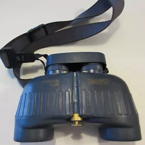 VINTAGE WEST GERMAN STEINER MILITARY/MARINE 7 x 50 BINOCULARS -WATER & FOG PROOF - Picture 1 of 8