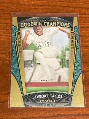Tarjeta #53 de Lawrence Taylor 2015 cubierta superior Goodwin Champions North Carolina Foto 1 de 2