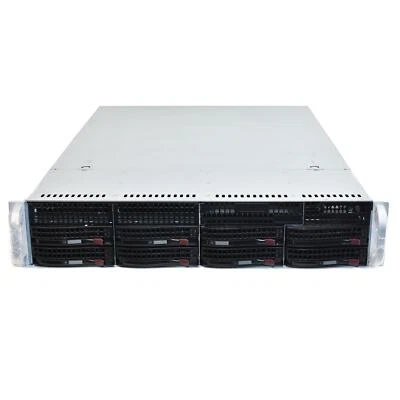 Supermicro CSE-825TQ-R740LPB 2U 10-Bay 3.5" Rackmount Server Chassis 2x 740W PS - Image 1 of 3