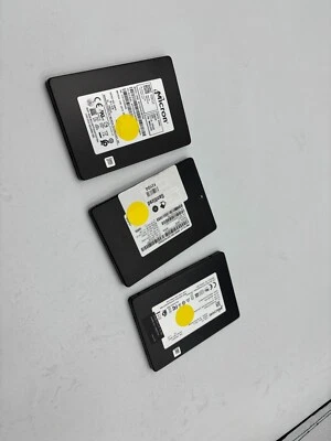 240GB 250GB 256GB SSD SATA 2.5" Solid State Drive MIXED BRAND TESTED WORKING !!! - Image 1 of 4