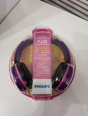 Philips SHK2000PK Headband Headphones - Pink/Purple - Image 1 of 4