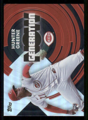 2022 Topps Generation Now #GN64 Hunter Greene - Image 1 of 2