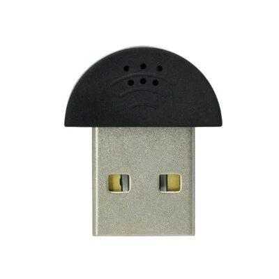 USB 2.0 Mini Microphone, Laptop/Desktop PC Plug and for Play for Videoconferenci - Image 1 of 4