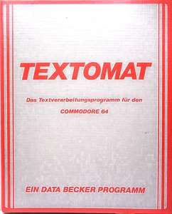 COMMODORE 64/128 -- TEXTOMAT (DATA BECKER  - DISK) - Afbeelding 1 van 7