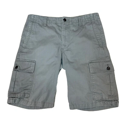 Dockers 货物实用短裤 军绿色 男式 30 码 侧口袋 10 英寸 内缝 DA — 第 1/4 张图片