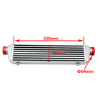 65mm Ladeluftkühler 550x140x65mm Für DIESEL TURBO FMIC TURBO Silber Universal DE