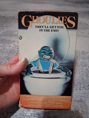 Ghoulies 1985 Vestron Video VHS Tape 1980s Cult Horror  - Image 1 of 4