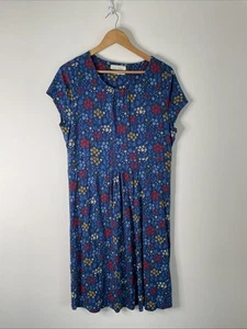 Vestido Seasalt Talla 20 Azul Jersey Floral Informal The Carnmoggas Vestido Jersey - Imagen 1 de 7