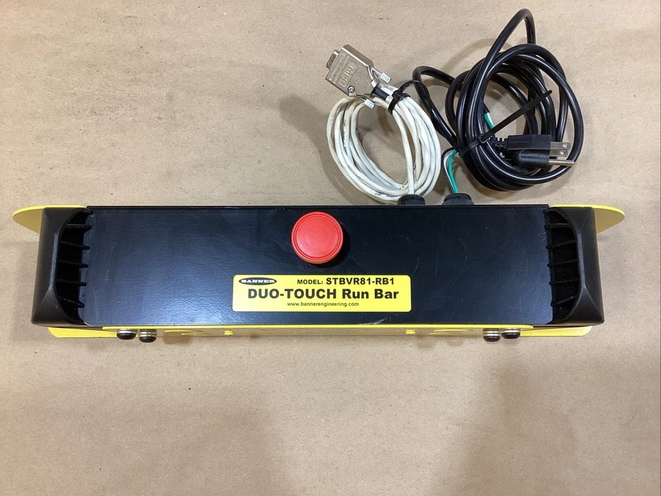 Banner STBVR81-RB1E02 Duo-Touch Run Bar 2NC E-Stop indicador de 4 colores Foto 1 de 4