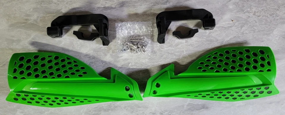 Guardamanos moto MX 7/8" (22mm) GRN/BLK ¡¡ENVÍO GRATUITO desde EE. UU.!! ¡Último!! Foto 1 de 4