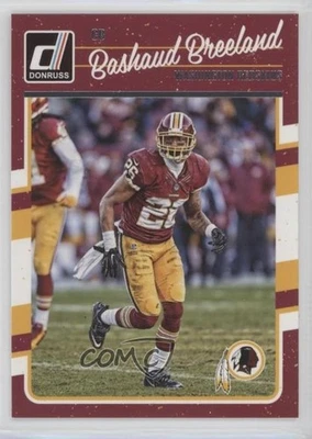 2016 Donruss Aqueous Test Bashaud Breeland #300 - Image 1 of 2