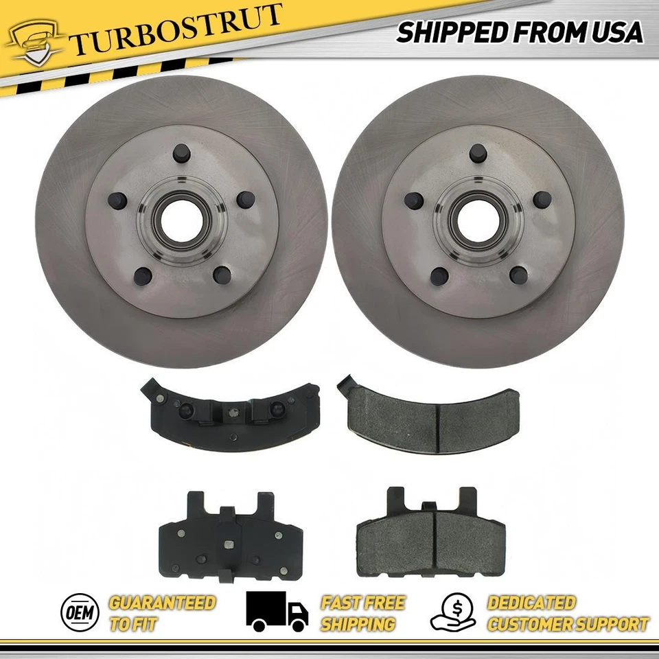 Kit de pastillas de freno delanteras OE para Chevrolet C1500 Suburban 1992-1999 5,7 L Foto 1 de 2