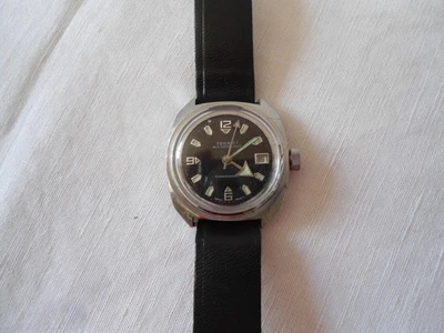 seltene Taucheruhr TEGROY   Swiss Made aus den 60 er Jahren - Bild 1 von 4