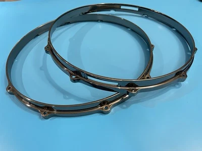 Tama Star Maple Bubinga Starclassic 14” Diecast Caja Tambor Aro Set Negro Níquel Foto 1 de 4