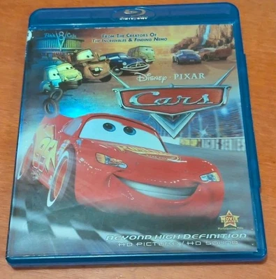 Cars Blu-ray Paul Newman  Owen Wilson  John Lasseter  Larry the cable guy — 第 1/4 张图片