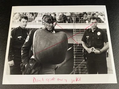 The Naked Gun Rare Baseball Scene Original Photo Leslie Nielsen Umpire Cops 1988 - Image 1 of 4
