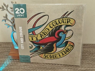 CITY AND COLOUR SOMETIMES ALBUM YELLOW & TEAL VINYL #'d /750 20 YEAR ANNIVERSARY - Image 1 of 4