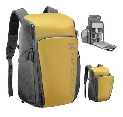 K&F Concept 25L Waterproof Camera Backpack DSLR Laptop Photography Bag (New) - Image 1 of 4
