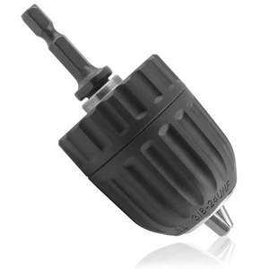 Adaptador de portabrocas sin llave de 3/8" 0,8-10 mm, portabrocas de vástago hexagonal de 1/4 pulgada Ada... - Imagen 1 de 7