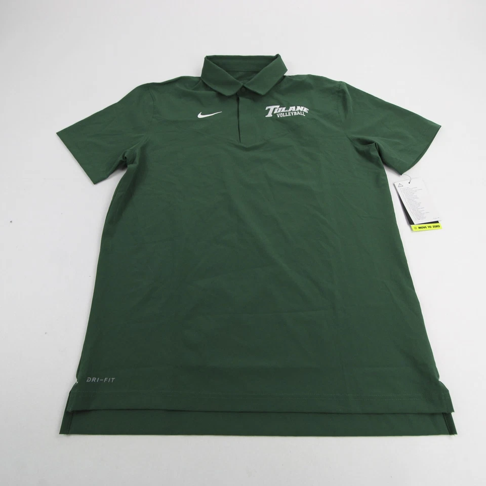 Nuevo polo para hombre Tulane Green Wave Nike Dri-Fit verde oscuro Foto 1 de 1