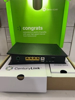 CenturyLink C3000Z Zyxel Bonded 2.4 & 5ghz Wireless WiFi Modem Router - Image 1 of 4