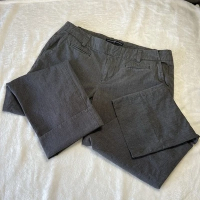 Pantalones cortos/tobillo Gap para mujer pierna recta negros 100 % algodón talla 12 tiro medio Foto 1 de 4