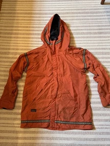 Kinder Wintergrün Northwoods Bekleidung durchgehender Reißverschluss Anorak orange 13/14 GUC - Bild 1 von 24