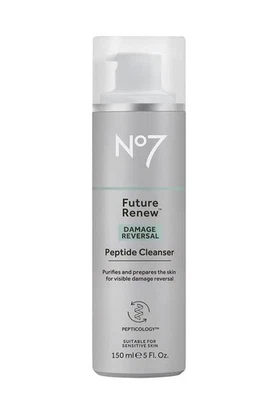 No7 Future Renew™ Damage Reversal Peptide Cleanser - 150ml Sensitive Skin