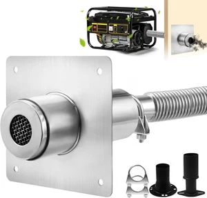 2025Newly Upgraded Generator Exhaust Extension Silencer Kit with Insulated Throu - Picture 1 of 7