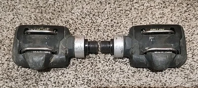 Pedales MTB Time ATAC Vintage Negro Gris Grava Touring Sin Clip  Foto 1 de 4