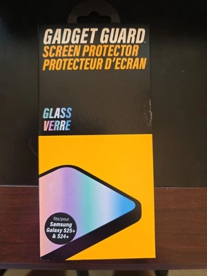 New GADGET GUARD Tempered Glass SAMSUNG GALAXY S25+ S24+ Screen  Protector - Image 1 of 4