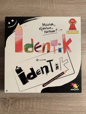 Identik - Asmodee - Zeichenspiel - Familienspiel - vollständig - TOP - Bild 1 von 4