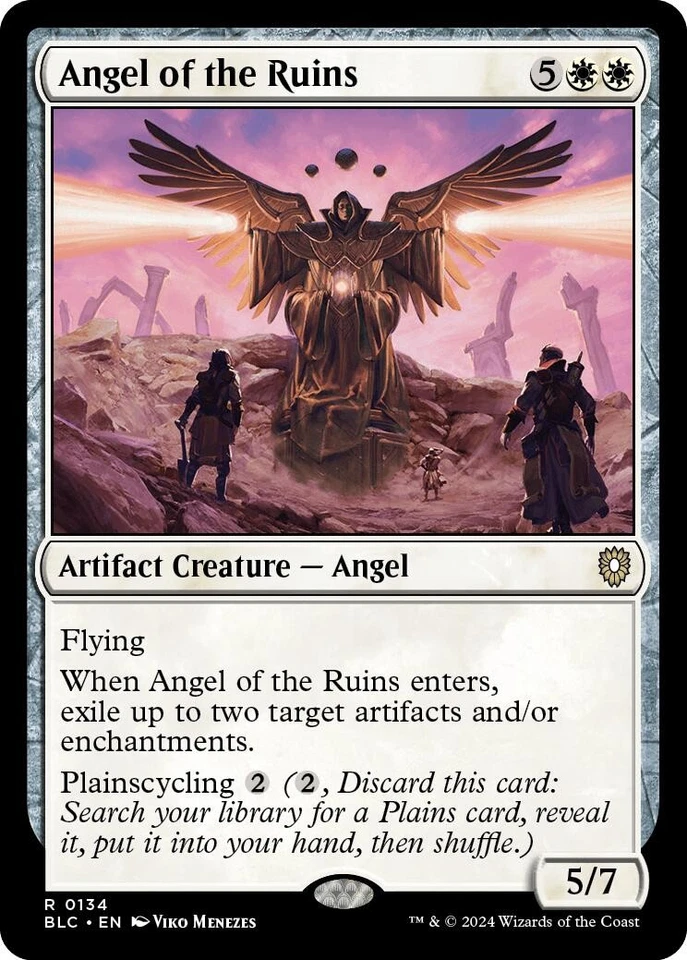 Angel of the Ruins 134 LP Normal Commander: Bloomburrow MTG EN - Image 1 of 1