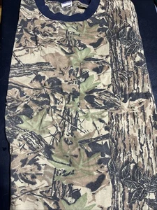 Real Tree  3X Tee Shirt Pullover Camouflage Crew Neck - Long Sleeve - Picture 1 of 6