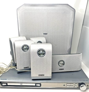 Philips HTS3410D 5.1 Channel Home Theater System w/ Six Speakers & Sub - Picture 1 of 10