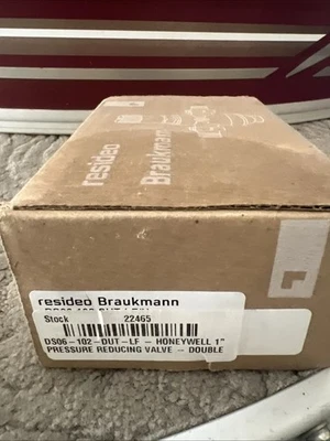 ￼ Resideo Braukmann 1” DS06 Pressure Reducing Valve - Image 1 of 2