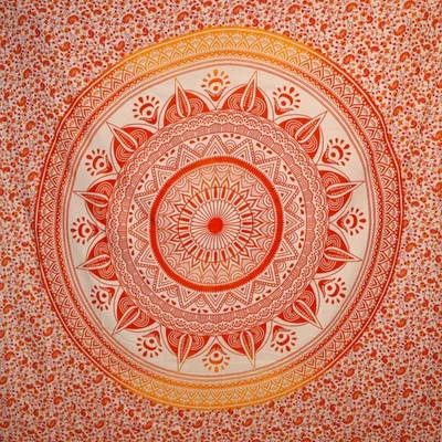 ORIENTALHAUS.DE Bedspread Bed Throw Mandala Elephant Wall Hanging Curtain Throw Blanket 33.1