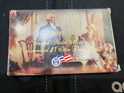 2010 United States Mint Presidential $1 Coin Proof Set With COA And Box - Image 1 of 4