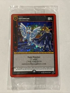 MetaZoo Sam Sinclair MOTHMAN (Kansas City Collect-A-Con 2023) Promo Card - Picture 1 of 4