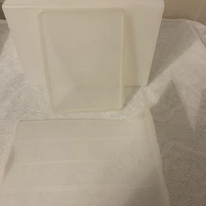 Vintage Tupperware Ice Cream Keeper 3 Pcs W/Insert - Picture 1 of 5