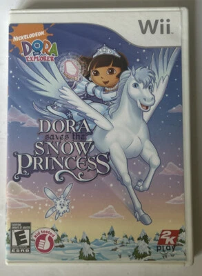 Dora Saves The Snow Princess (NintendoWii, 2008) CIB Pre-owned FREE Ship/Canada - Image 1 of 4