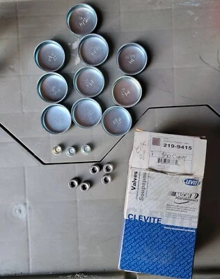 Clevite 219-9415 freeze plugs Expansion Plug Kit Set 350 Chevy SBC 5.7L - Image 1 of 2