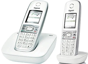 Siemens Gigaset C610H DECT teléfono inalámbrico con móvil + estación base/DUO / 2x - Imagen 1 de 3