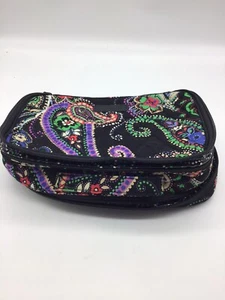 VERA BRADLEY - Large Cosmetic Case - Paisley - Double Zip NWOT - Picture 1 of 5