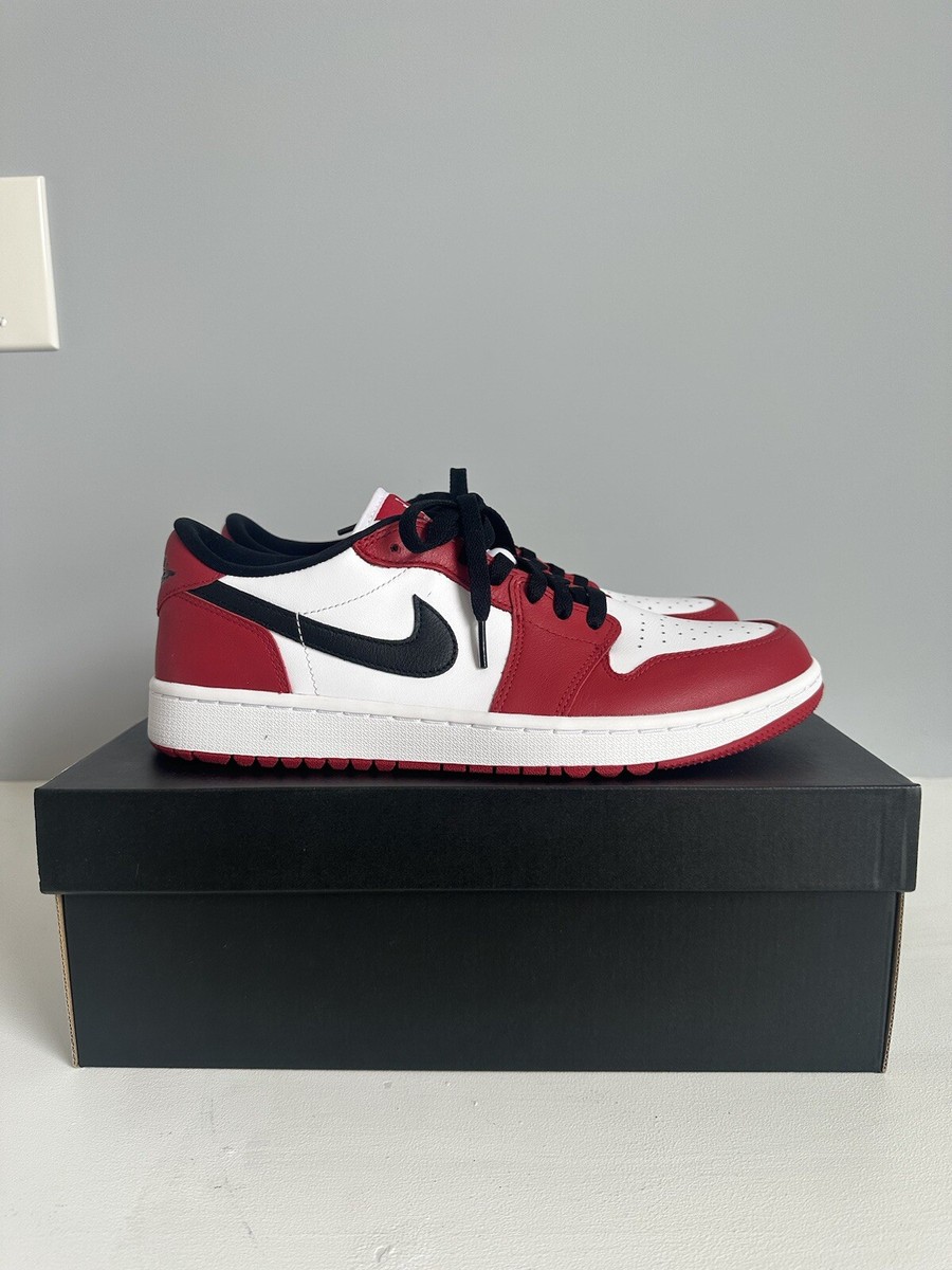 シューズ(男性用) NIKE AIR JORDAN 1 GOLF CHICAGO US10 28cm Jordan 1 Low Golf Chicago