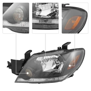 Halogen Headlight Driver Side Headlamp For 2003-2006 Mitsubishi Outlander LS/XLS - Bild 1 von 20