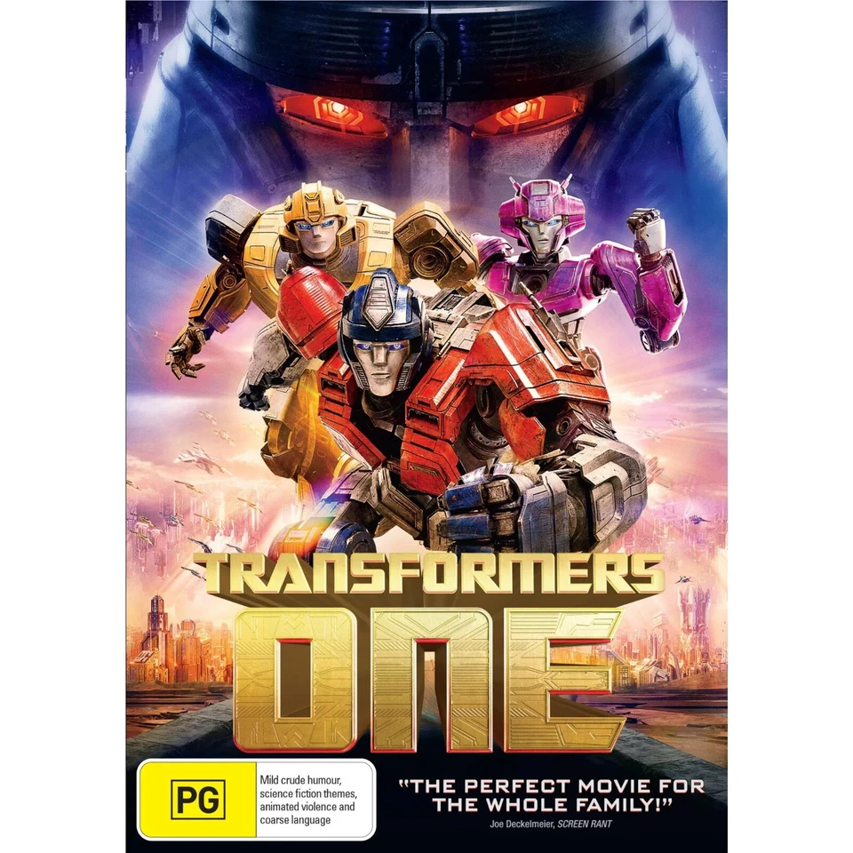 TRANSFORMERS ONE DVD, NEW & SEALED. 181224, FREE POST, IN STOCK - image 1 of 1