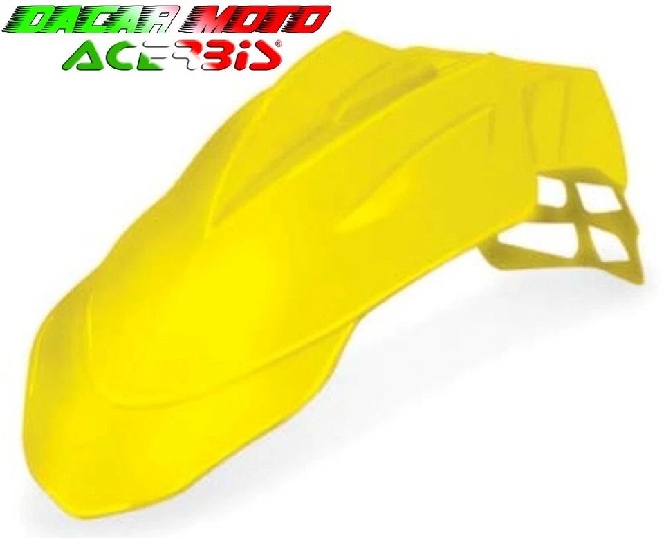 Garde-Boue Avant Universel ACERBIS Motard Supermoto Jaune - Photo 1/1