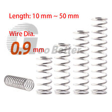 Compression Spring Wire φ 0.9mm Length 10/15/20/25~50mm Pressure Stainless Steel